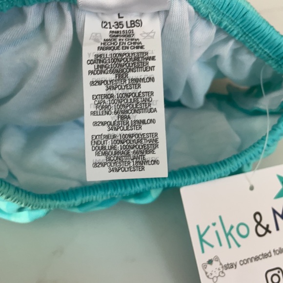 Kiko & Max Reusable Swim Diaper Sz Large - Picture 5 of 7